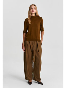 TATUUM TATUUM Sweter ELIN Khaki Classic Fit
