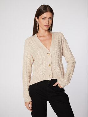 Rage Age Rage Age Cardigan Sisi Bej Regular Fit