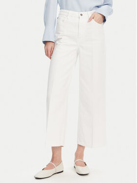 Tommy Hilfiger Tommy Hilfiger Džinsai WW0WW44363 Balta Wide Leg