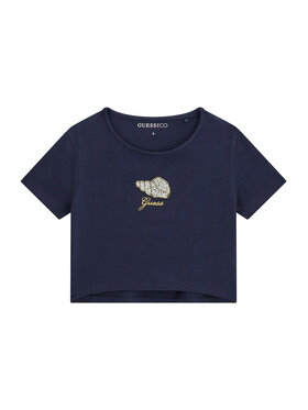 Guess Guess Tricou J6GI10 K6YW4 Bleumarin Relaxed Fit