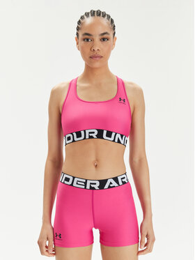 Under Armour Under Armour Спортен сутиен Ua Hg Authentics Mid Branded 1383544-686 Розов Compression Fit