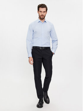 Calvin Klein Košulja K10K112103 Svijetloplava Slim Fit