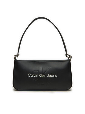 Calvin Klein Jeans Calvin Klein Jeans Дамска чанта Sculpted Shoulder Pouch25 Mono K60K610679 Черен