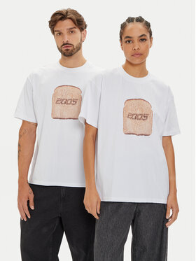 2005 2005 T-särk Unisex Kromka Valge Regular Fit