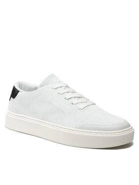 Calvin Klein Calvin Klein Sneakers Low Top Lace Up Knit HM0HM00350 Weiß