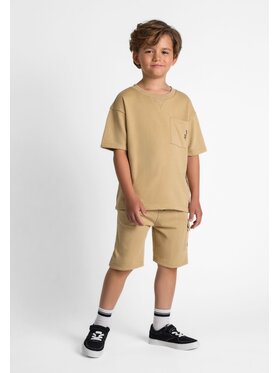 minoti minoti T-Shirt 17SET50D Beżowy Regular Fit