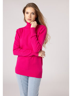 QUIOSQUE QUIOSQUE Sweter QUIOSQUE 6VD008501 Różowy Regular Fit