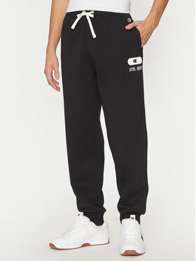 Champion Champion Pantaloni trening 220434 Negru Loose Fit