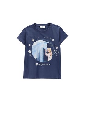 Coccodrillo Coccodrillo T-Shirt ZC6143206LGD-015 Granatowy Regular Fit