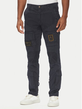 Aeronautica Militare Aeronautica Militare Штани з тканини 251PA1387CT1493 Cиній Regular Fit