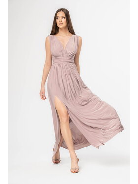 Aurora Aurora Sukienka Aurelia Beżowy Feminine Fit