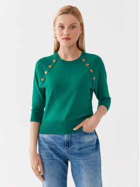 Marella Marella Pulover Ossido 2333660437 Verde Regular Fit