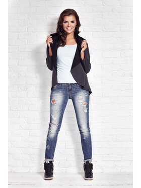 Awama Awama Felpa A033 Grigio Basic Fit