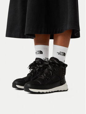 The North Face The North Face Stivali da neve Thermoball Lace Up Luxe Wp NF0A817WKT01 Nero