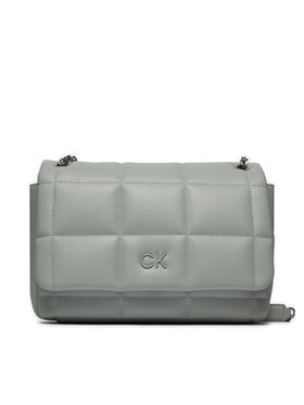 Calvin Klein Calvin Klein Handtasche Square Quilt Conv Shoulder Bag K60K612332 Grau