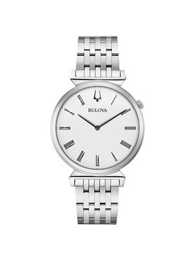 Bulova bulova Zegarek 96A232 Srebrny