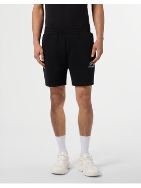 Plein Sport Plein Sport Športové kraťasy 29091 Čierna Jogger Fit