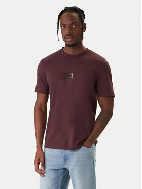 HUGO HUGO Тишърт Danotie 50553124 Кафяв Regular Fit