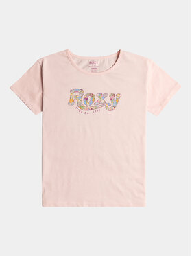 Roxy Roxy T-särk Day And Night A Tees ERGZT04008 Roosa Regular Fit
