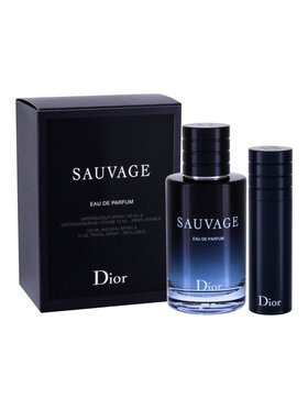 Dior Dior Sauvage zestaw woda perfumowana spray 100ml + woda perfumowana spray 10ml Woda perfumowana