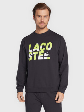 Lacoste Lacoste Μπλούζα SH9954 Μαύρο Regular Fit