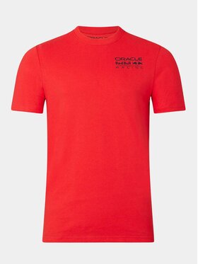 Red Bull Racing Red Bull Racing T-Shirt Core Mono Czerwony Regular Fit