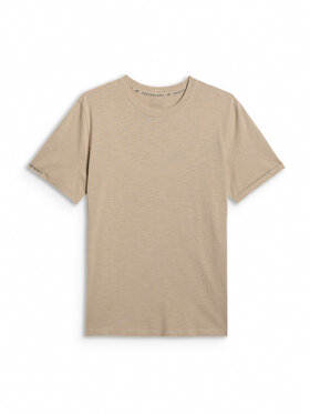 4F 4F T-Shirt TREKKING Beżowy Regular Fit