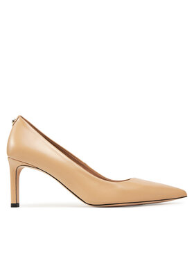 BOSS BOSS Pantofi cu toc subțire Janet 50536573 Bej