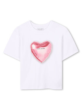 Marc Jacobs Marc Jacobs Póló W60545 Fehér Regular Fit