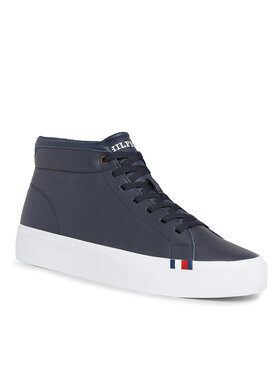 Tommy Hilfiger Tommy Hilfiger Snīkeri Modern Vulc Lth Hi Wl FM0FM04820 Zils