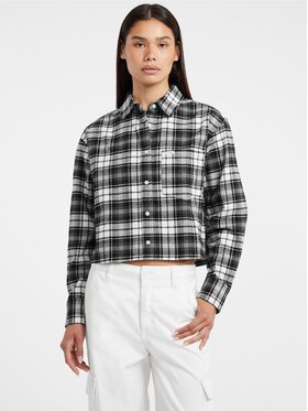 Guess Jeans Guess Jeans Top 179481 Czarny Classic Fit