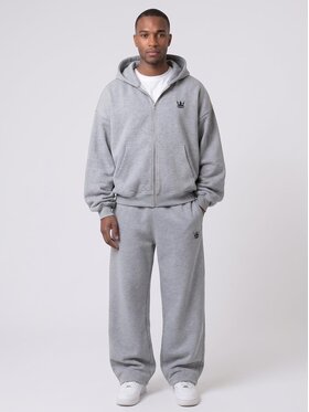 Jigga Wear Jigga Wear Dres Szeroki Luźny wygodny 133351 Szary Oversize