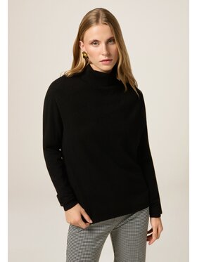 Oltre Oltre Cardigan M048E002034N033 Nero Regular Fit