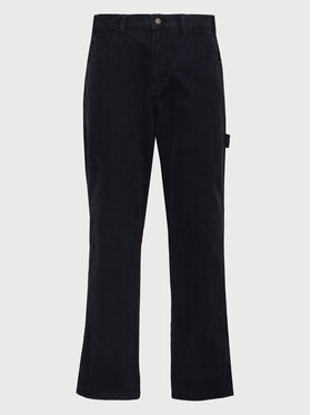 Dickies Dickies Pantaloni di tessuto Dc Carpenter DK0A4XIFC40 Nero Regular Fit