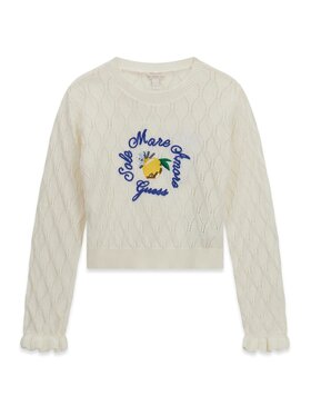 Guess Kids Guess Kids Svetr 181416 Bílá Classic Fit