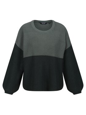 Regatta Regatta Sweter Kamaria Zielony Long Fit