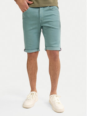 Petrol Industries Petrol Industries Дънкови шорти M-ROS-SHO005 Светлосиньо Slim Fit
