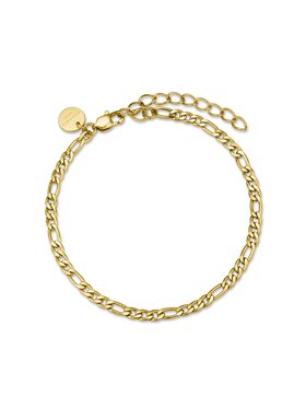 Rosefield Rosefield Bransoletka Figaro Bracelet Gold Złoty