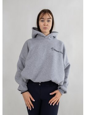 DKaren Sport DKaren Sport Bluza Eq27 Szary Classic Fit