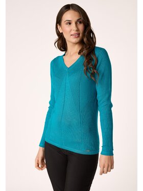 QUIOSQUE QUIOSQUE Sweter QUIOSQUE 6OO003804 Niebieski Regular Fit