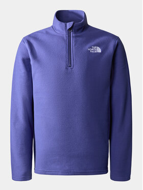 The North Face The North Face Полар Teen Glacier Fleece 1/4 ZipNF0A82D1I0D1 Син Regular Fit