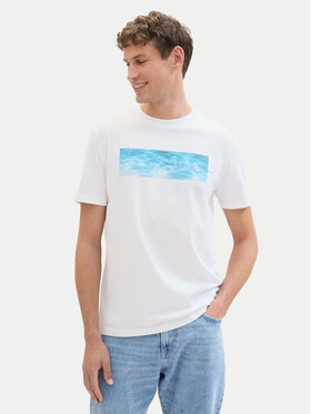 Tom Tailor Denim Tom Tailor Denim T-shirt 1042045 Bijela Regular Fit