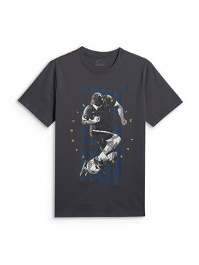 4F 4F T-Shirt casual Szary ciemny Regular Fit