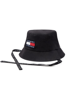 Tommy Jeans Tommy Jeans Bucket Hat Heritage Stadium AM0AM11015 Negru