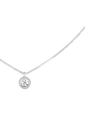 Guess Guess Naszyjnik JUBN04162JW-RH Srebrny