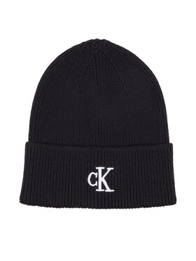 Calvin Klein Jeans Calvin Klein Jeans Kapa Archive Logo Beanie K60K611255 Črna