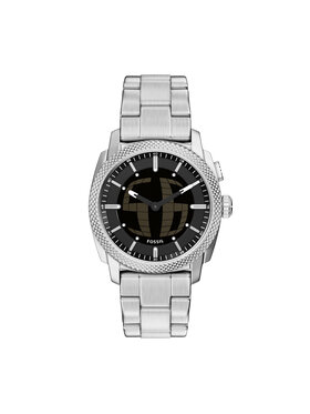 Fossil Fossil Zegarek Machine Big Tic FS6155 Srebrny