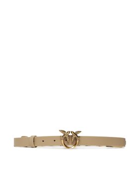 PINKO Pinko Damengürtel Love Day Macro Chain H2 Belt PE 23 PLT01 100139 A0F1 Beige