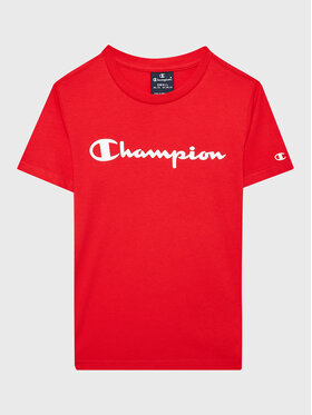 Champion Champion T-Shirt 306285 Czerwony Regular Fit