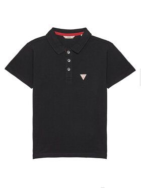Guess Guess Polo särk L2GP02 KAPY0 Must Regular Fit